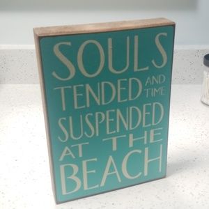 Beach sign for your home